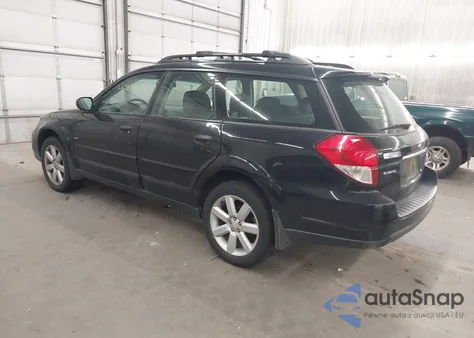 2009 Subaru Outback 2.5I from USA, damaged, VIN 4S4BP61C697321511